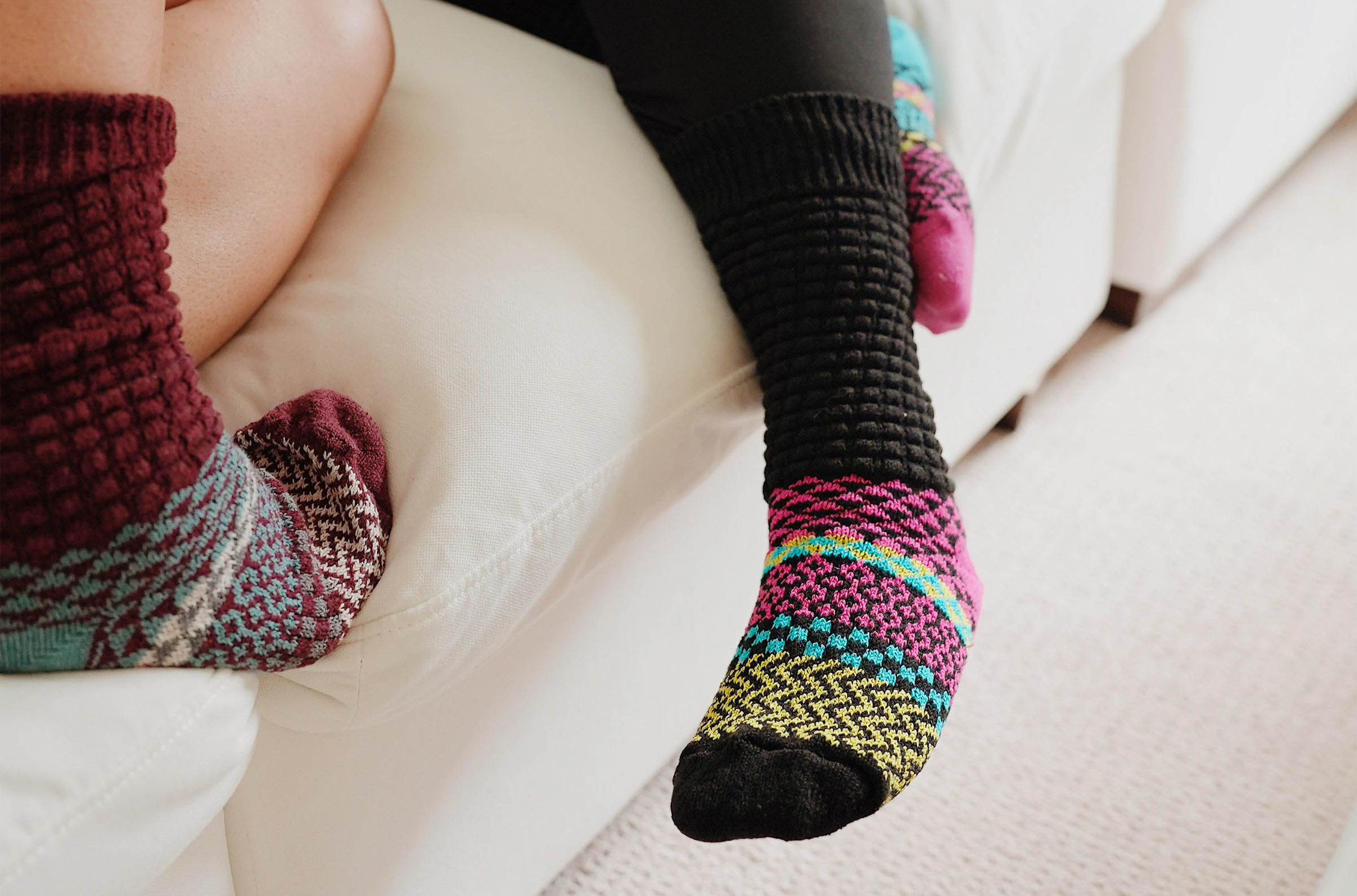 Fusion Slouch Socks - Tetra