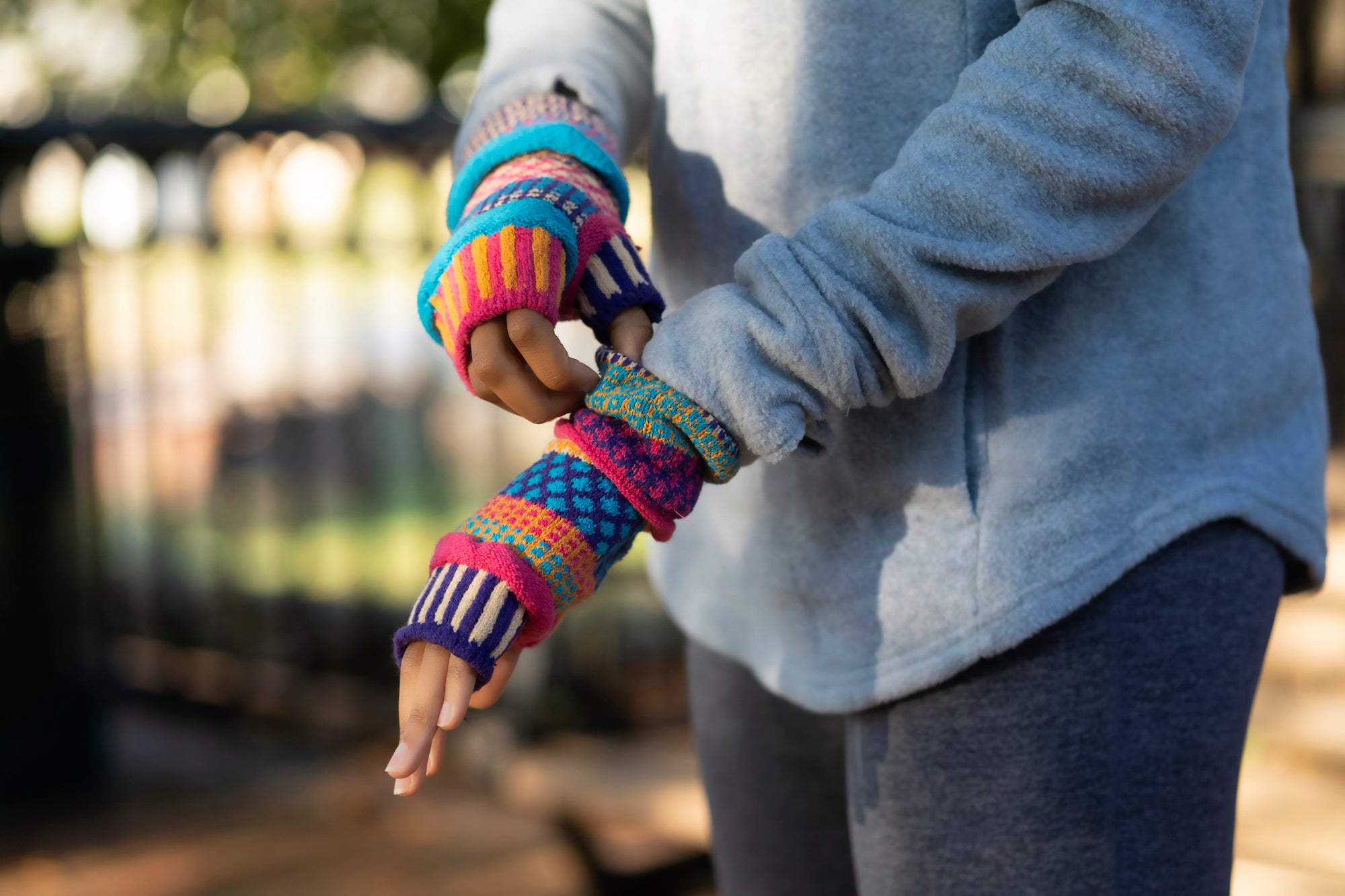 Fingerless Mittens